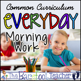 Kinder Morning Work Bundle - 10 packs Common Core Aligned 