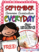 Back to School - FREE Kindergarten Morning Work {September} | TPT