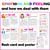 Morning Work Emotions | Feelings Posters & flashcard , how