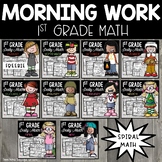 Morning Work First Grade Great for Math Warmups November a