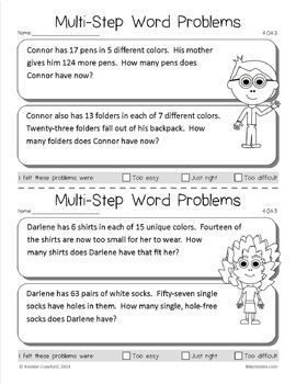 morning work fourth grade math common core by yvonne crawford tpt