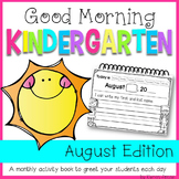 Kindergarten Morning Work {AUGUST}