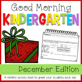 Kindergarten Morning Work {DECEMBER}