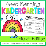 Kindergarten Morning Work {MARCH}