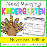 Kindergarten Morning Work {NOVEMBER}