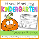 Kindergarten Morning Work {OCTOBER}