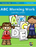 Morning Work Learning Letters
