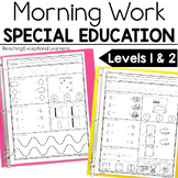 Morning Work Bundle Special Education