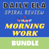 Morning Work MEGA Bundle for 2nd, 3rd, and 4th Grades + Di