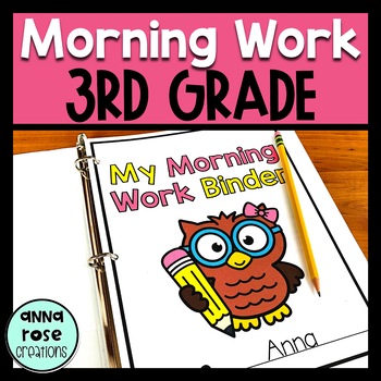 Preview of Morning Work Packet - Third Grade - No Prep