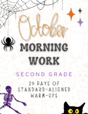 Morning Work • Second Grade • October