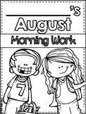 Morning Work - Student Cover Sheets FREEBIE