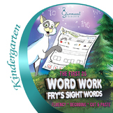 Morning Work: The First 25 Words for Word Work