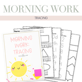 Morning Work: Tracing (Freebie!)