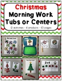 Morning Work Tubs (December)