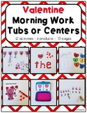 Morning Work Tubs (February)