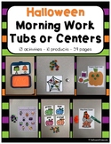 Morning Work Tubs (October)