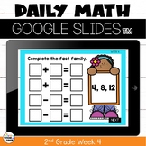 Digital Morning Work for Google™ Classroom 2nd Grade Week 4