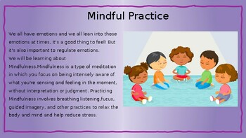 Preview of Morning meeting - Mindful Practice