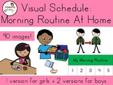 Morning routine at home visual schedule ! 90 images... OT 