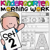 Mornings Made Easy! Kindergarten Morning Work by Tweet Res