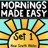 Mornings Made Easy Set One! First Grade Morning Work in NS