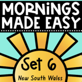 Mornings Made Easy Set Six! First Grade Morning Work in NS