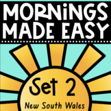 Mornings Made Easy Set Two! First Grade Morning Work in NS