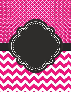 pink and black chevron wallpaper