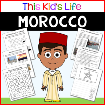 Preview of Morocco Country Study: Reading & Writing + Google Slides/PPT Distance Learning