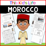 Morocco Country Study: Reading & Writing + Google Slides/P