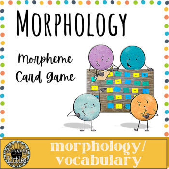 Preview of Morpheme Card Game (Science of Reading, Morphology, Structured Word Inquiry)