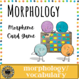 Morpheme Card Game (Science of Reading, Morphology, Struct