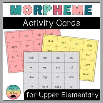 Preview of Morpheme Cards