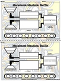 Morpheme Machine Half-Sheet Suffix Graphic Organizer