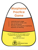 Morpheme Practice Game Halloween Theme