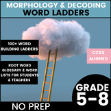 Morphology Activities - Affixes & Root Word Ladders Spelli