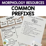 Morphology Activities Common Prefixes Orton-Gillingham Resources