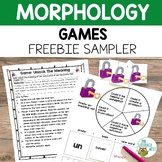 Morphology Activities FREEBIE