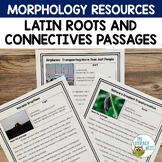 Morphology Activities Latin Roots & Connectives Passages f