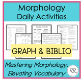 Morphology Activities (Middle School Vocabulary Activities