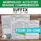 Morphology Activities Suffixes Vocabulary and Reading Comp