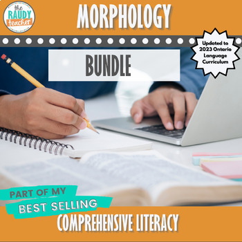 Preview of Gr 5 6 Morphology BUNDLE | New 2023 Ontario Language Curriculum