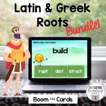 Preview of Morphology Bundle -  Greek and Latin Roots- Boom Cards