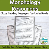 Morphology Cloze Reading Passages for Latin Roots