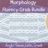 Morphology Fluency Grids Bundle | Anglo-Saxon Latin Greek