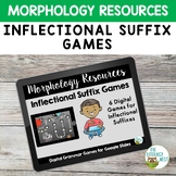 Morphology Games and Task Card for Inflectional Suffixes