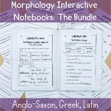 Morphology Interactive Notebooks | The Bundle