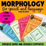 Morphology Pamphlets for Speech Therapy