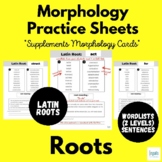 Morphology Practice Sheets: Latin Roots